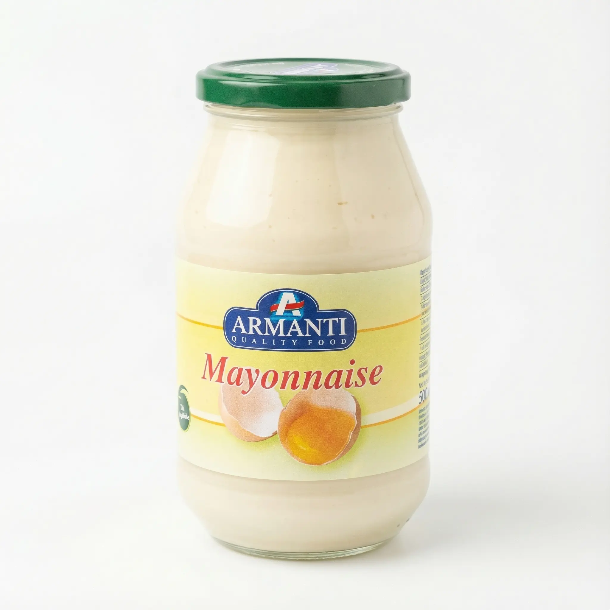 mayonnaise Armanti Cameroun pot en verre 500g